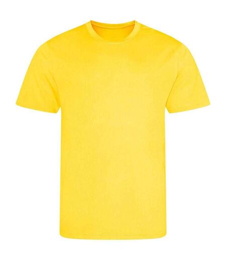 T-shirt homme jaune AWDis Cool