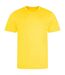 Mens t-shirt sun yellow AWDis Cool