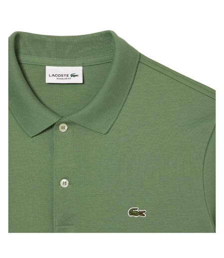 Polo vert homme lacoste classic fit