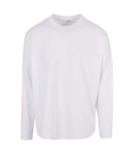 T-shirt Manches Longues Homme Blanc Build Your Brand