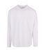 T-shirt Manches Longues Homme Blanc Build Your Brand-1