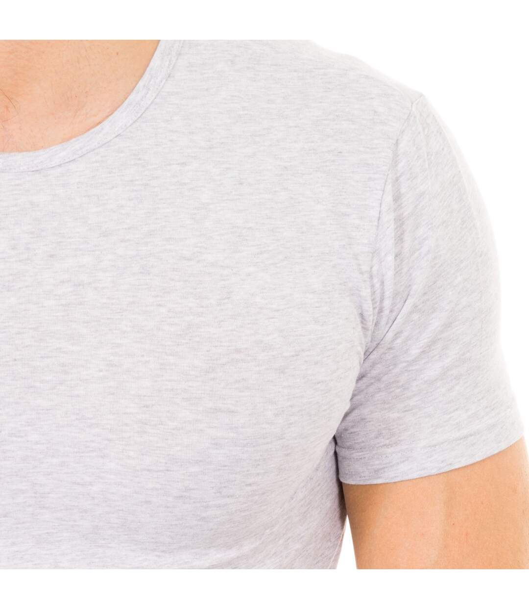 Men's short sleeve round neck T-shirt M389001-2