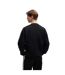 Mens Terrycloth Sweatshirt Black Hugo-3