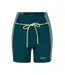 Cuissard De Cyclisme Motif/style Ligne D´horizon Femme Vert Foncé Red Run-1