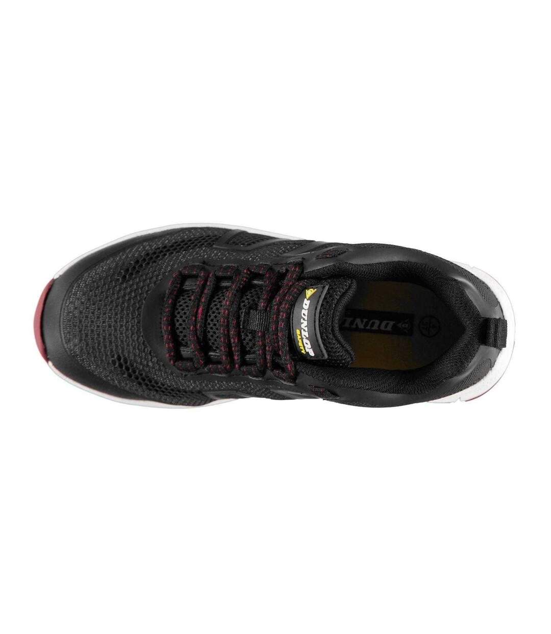 Womens/ladies Maine Sb Steel Toe Cap Safety Shoes Black Fuchsia Dunlop-3