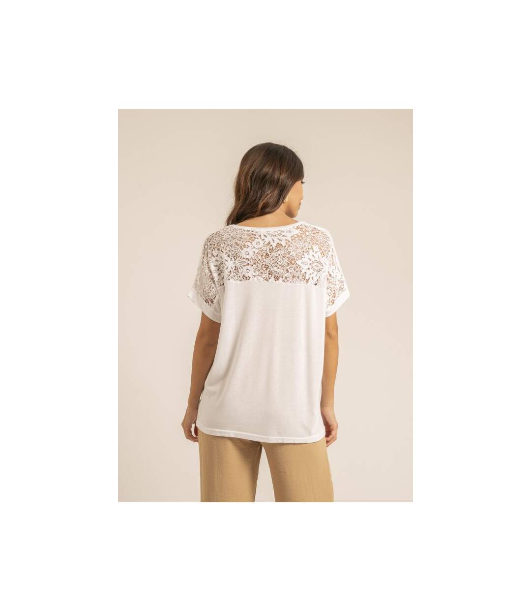 T-shirt dentelle FERASSIA - Dona X Lisa-2