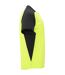 T-shirt Bugatti Adulte Jaune Fluo Noir Roly Sport-3