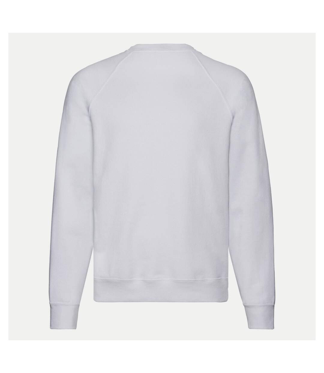 Sweat classic homme blanc Fruit of the Loom-2