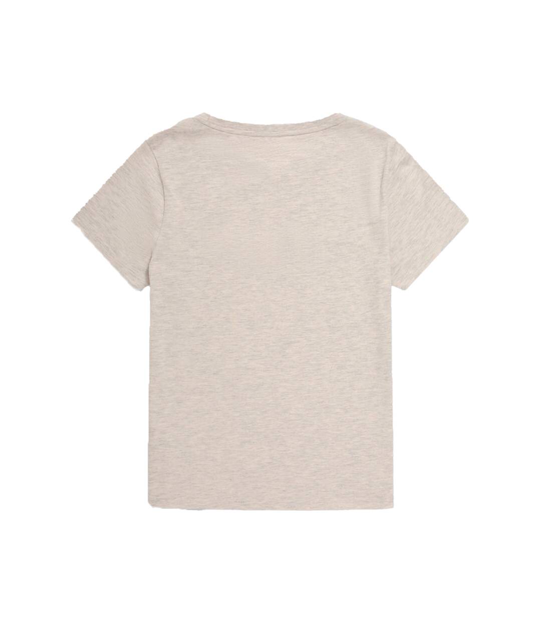 T-shirt carina femme beige Animal-2