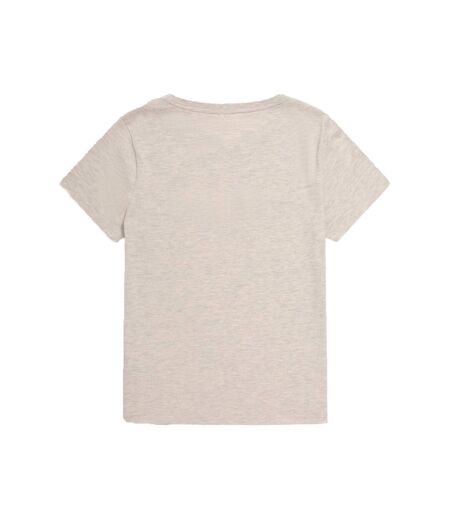 T-shirt carina femme beige Animal