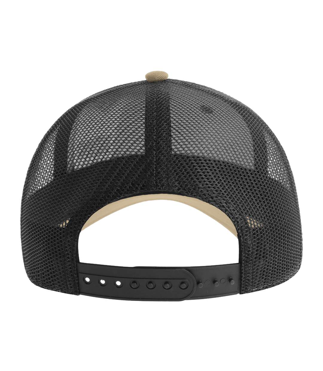 Casquette Trucker Zion Kaki Noir Atlantis Headwear-2