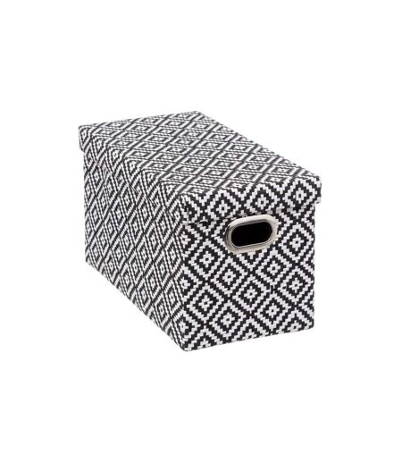 Boîte de Rangement Mix N Modul 15x31cm Noir & Blanc