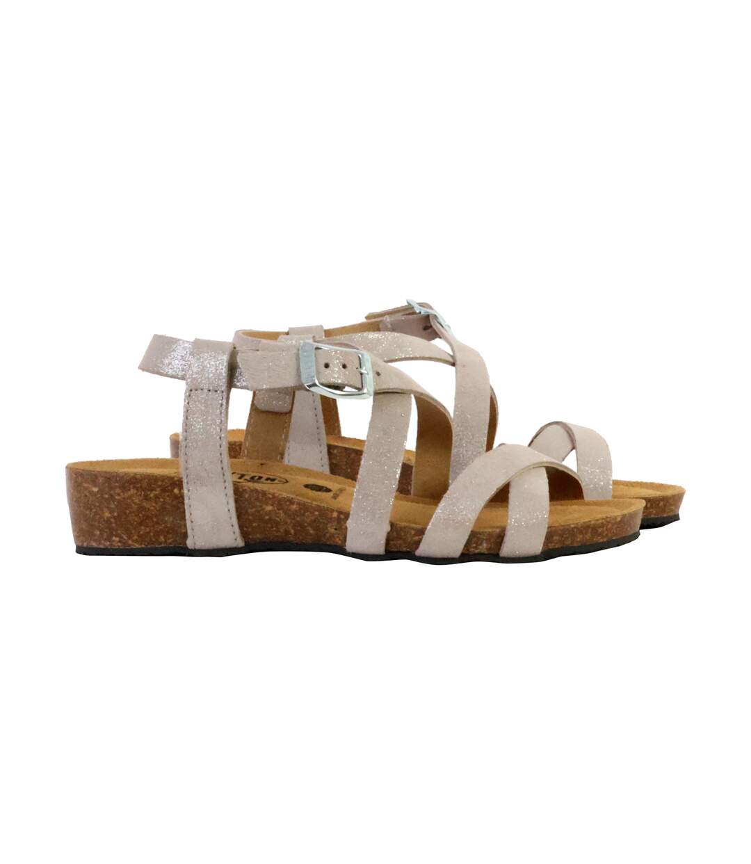 Sandale Plate Cuir Plakton Nemo-3