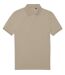 Polo manches courtes - Homme - PU428 - beige mastic