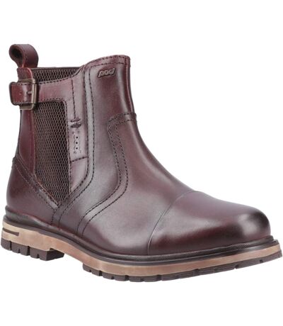 Bottines chelsea apollo homme marron foncé POD