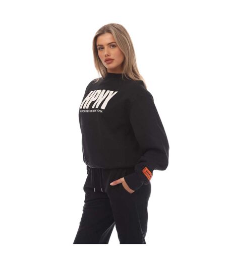 Sweat hpny femme noir / blanc Heron Preston