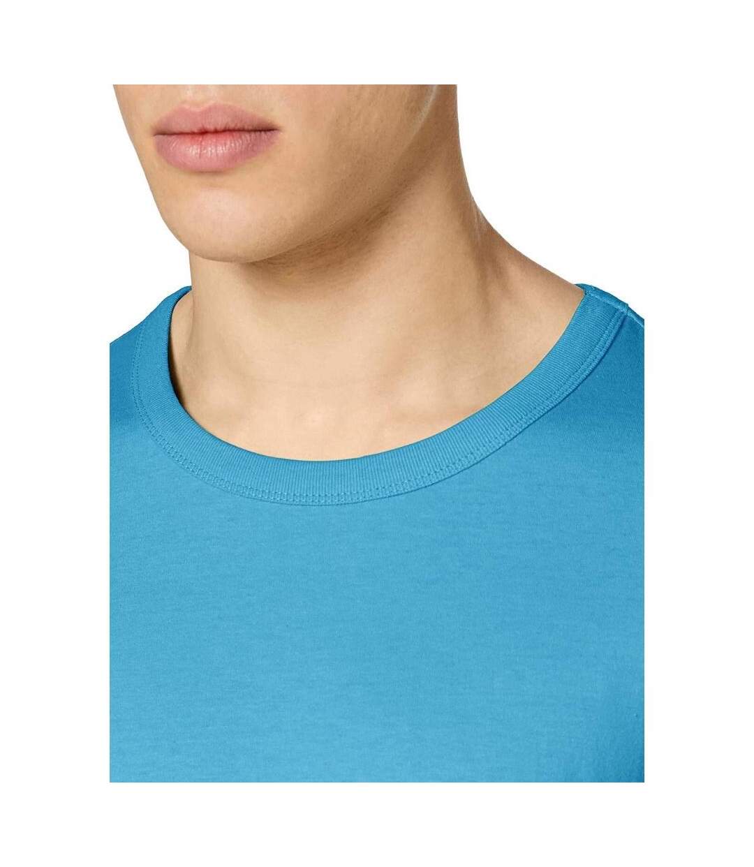 T-shirt Col Rond Stars Ben Homme Turquoise Stedman-3