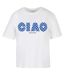T-shirt Ciao Ragazze Femme Blanc Miss Tee-1