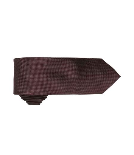 Premier Mens Micro Waffle Formal Work Tie (Brown) (One Size) - UTRW5233