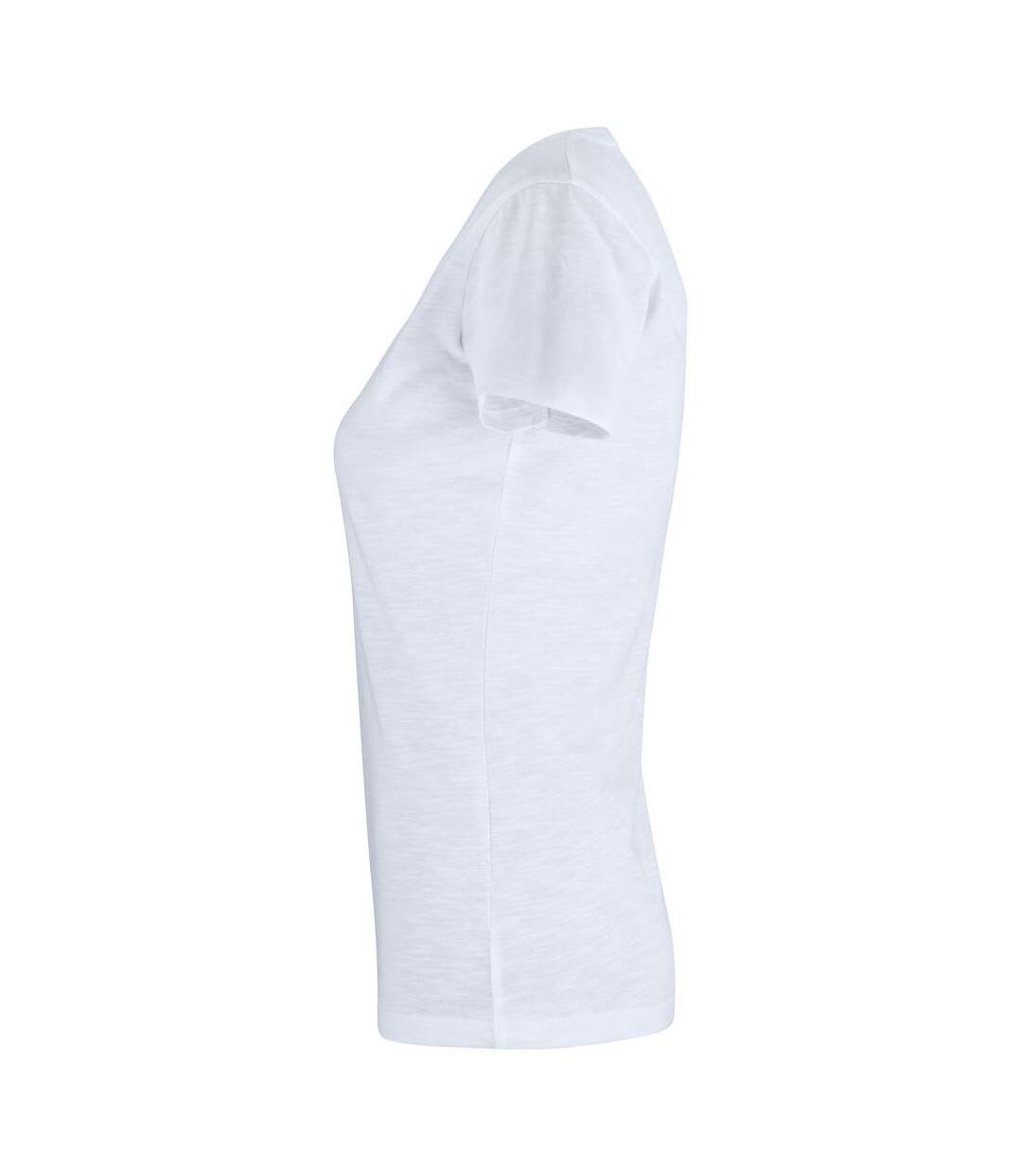 T-shirt Femme Blanc Clique-3