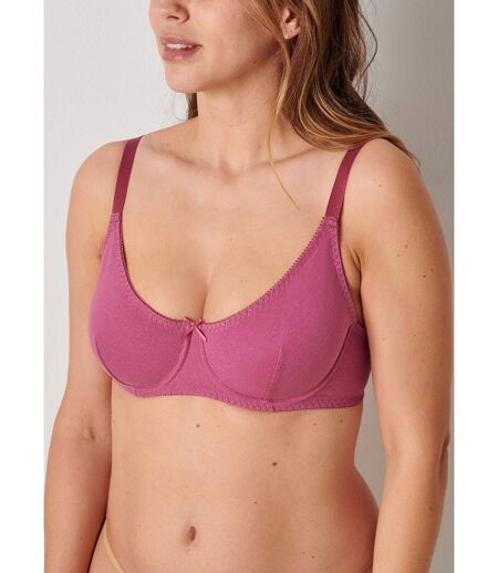 Soutien-gorge avec armatures coton extensible