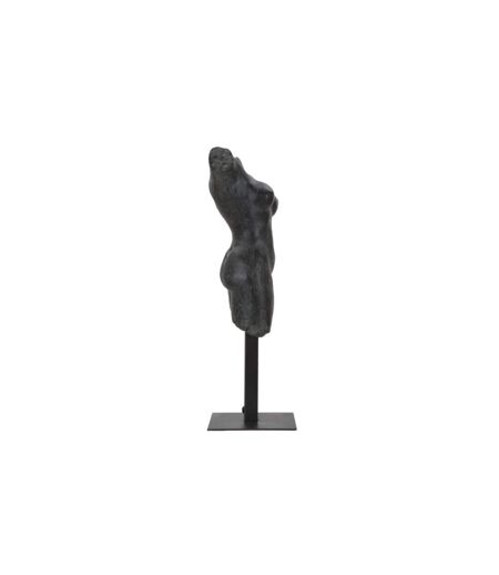 Statue Buste Féminin Musée 50cm Noir