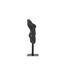 Statue Buste Féminin Musée 50cm Noir-2