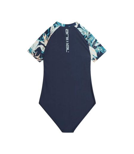 Animal Womens/Ladies Isla Recycled One Piece Bathing Suit (Dark Blue) - UTMW702