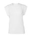 T-shirt manches courtes flowy femme blanc Bella + Canvas-1