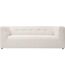 Canapé fixe ZENIA - 3 places - Ivoire-1