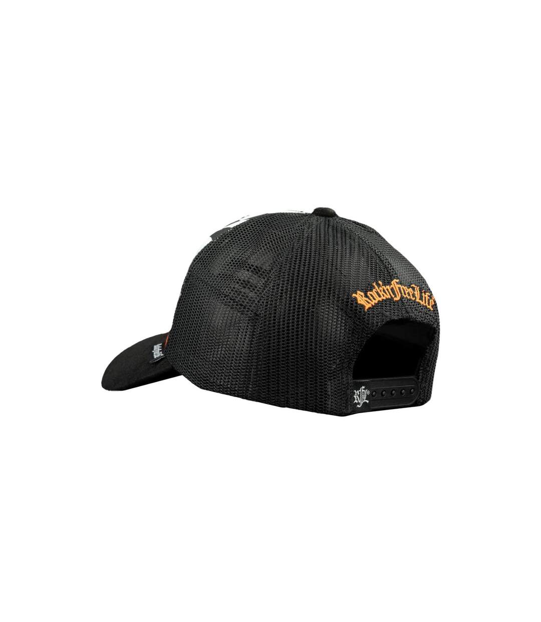 Casquette trucker avec filet visière suédine Kiss Me Rock'n Free Life-3