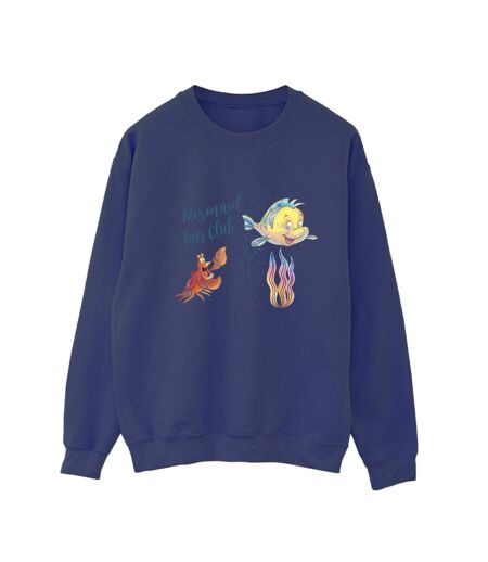 Disney - Sweat THE LITTLE MERMAID CLUB - Femme (Bleu marine) - UTBI23380