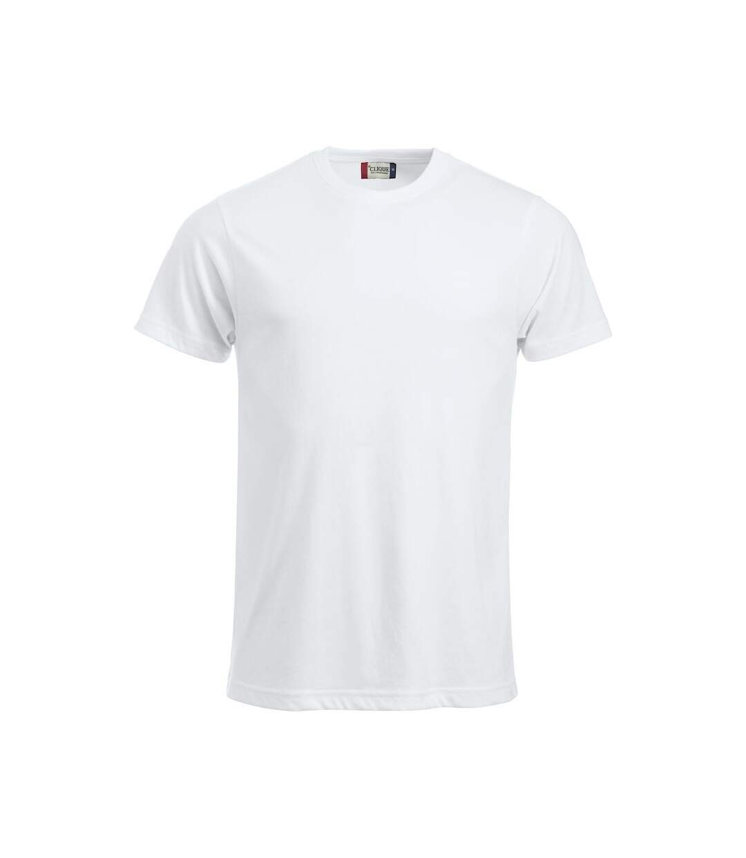 T-shirt new classic homme blanc Clique-1