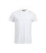 T-shirt new classic homme blanc Clique-1