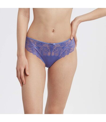 Culotte femme en microfibre et dentelle Generous Essentiel