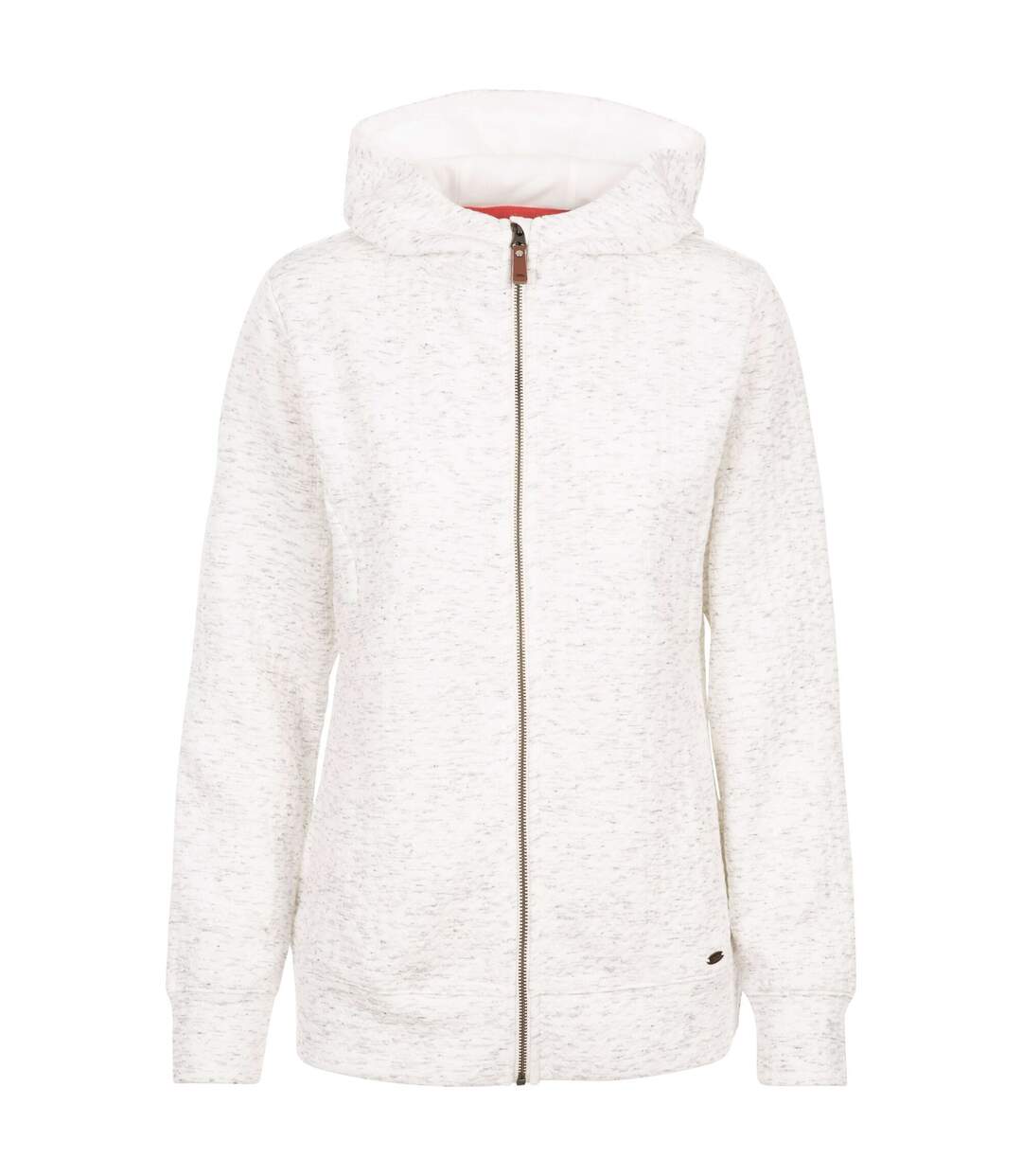 Veste À Capuche Winnie Femme Blanc Chiné Trespass-2