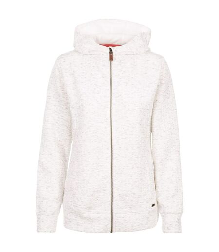 Veste À Capuche Winnie Femme Blanc Chiné Trespass