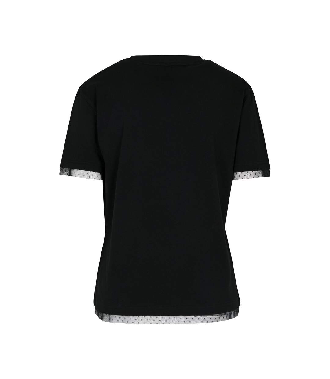 T-shirt Femme Noir Build Your Brand-2
