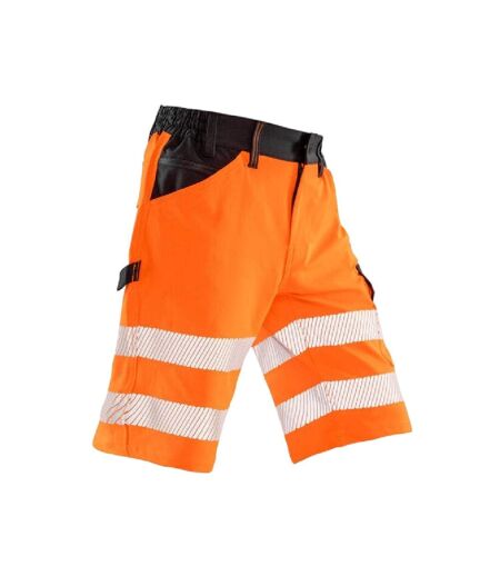 Short De Travail Dynamic Homme Orange Fluo Result Safe-Guard