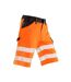Short De Travail Dynamic Homme Orange Fluo Result Safe-Guard-3
