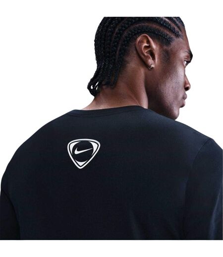 T-shirt Total Homme Noir Blanc Nike