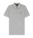 Mens Paddy Euro Polo Shirt Silver Boss-2