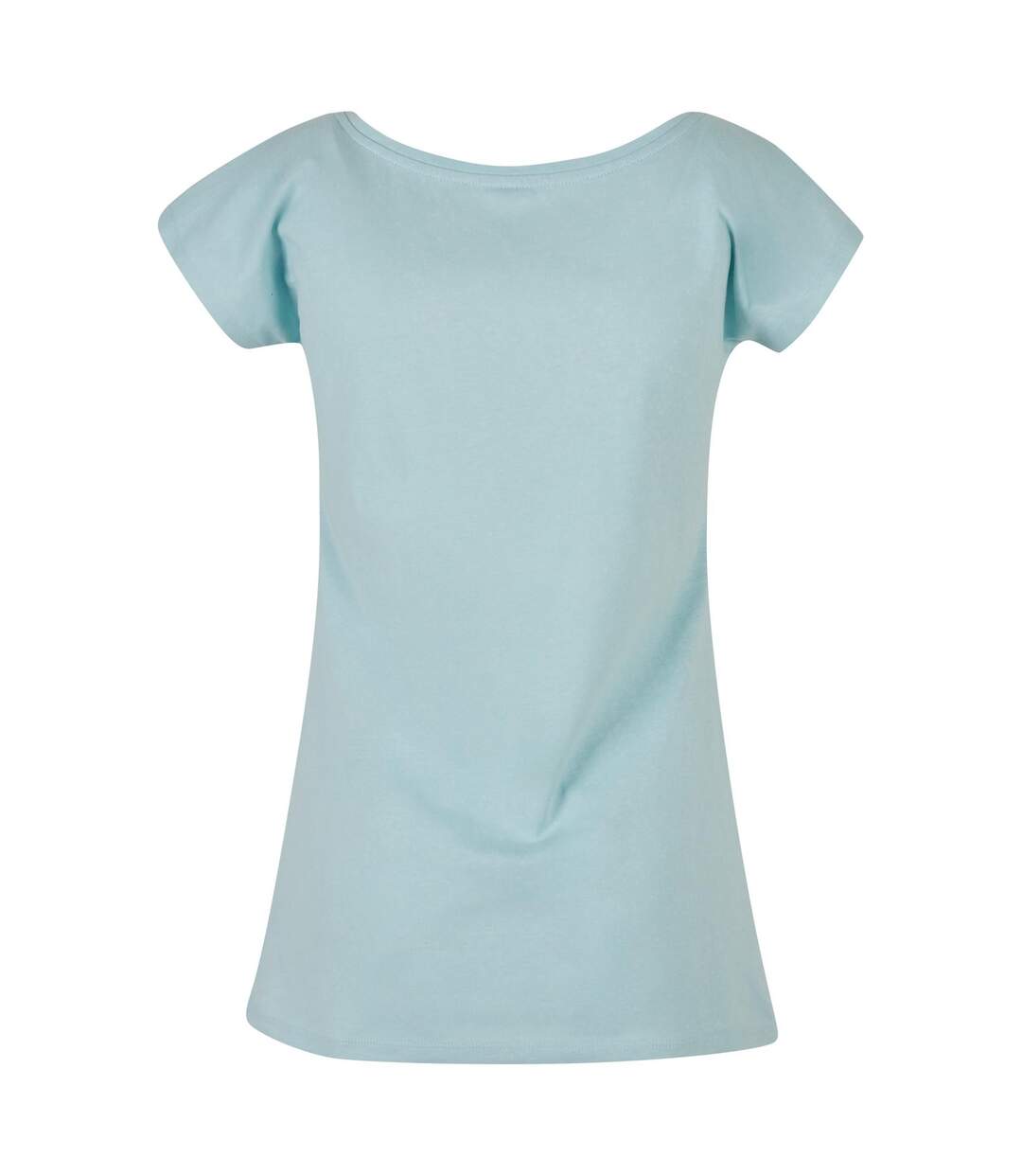 T-shirt Femme Bleu Mer Build Your Brand-2