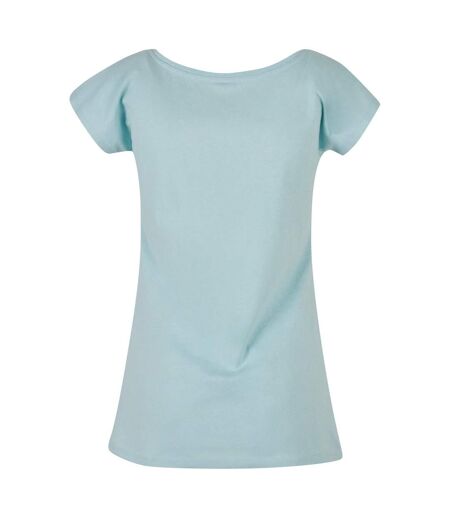 T-shirt Femme Bleu Mer Build Your Brand