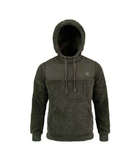 Mens Gen 2 Sherpa Fleece Hoodie Dark Olive Speero