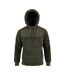 Mens Gen 2 Sherpa Fleece Hoodie Dark Olive Speero-1