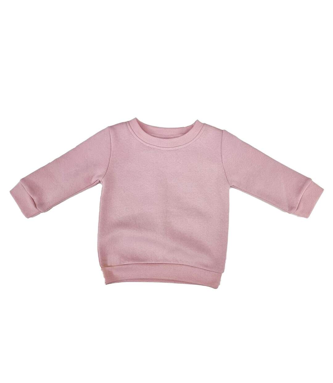 Sweat essential bébé rose clair Babybugz-1