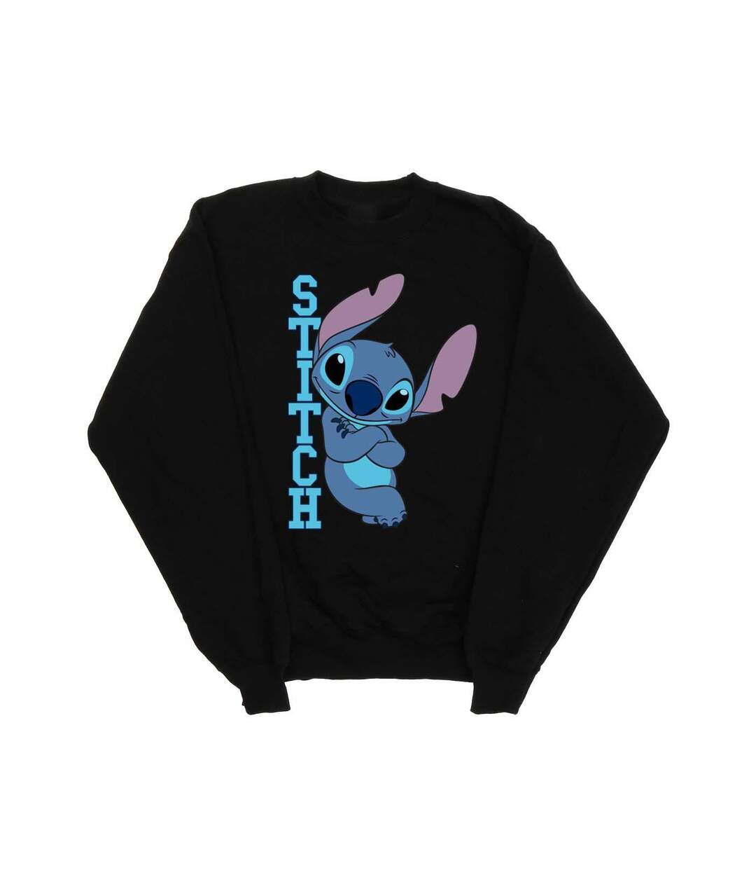 Disney - Sweat LILO AND STITCH POSING - Femme (Noir) - UTBI22478-1