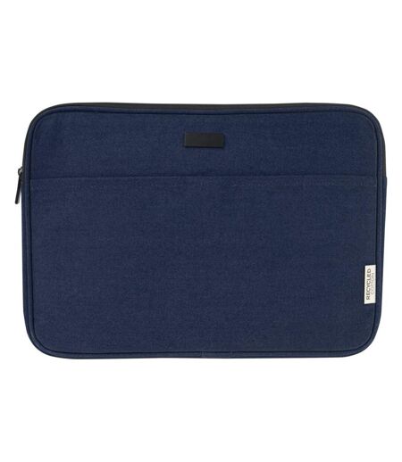 Joey canvas recycled 2l laptop sleeve one size navy Unbranded