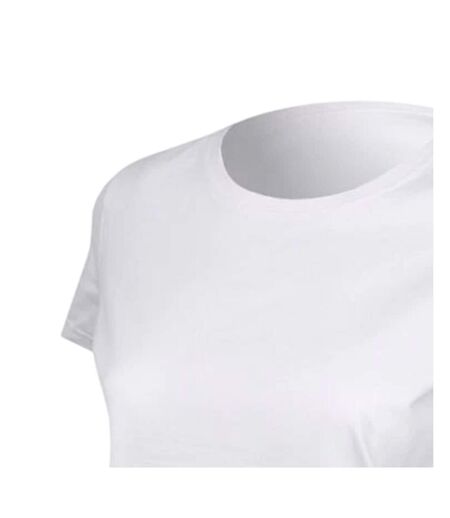 T-shirt Motif/style Uni Lpp Femme Blanc Promostars